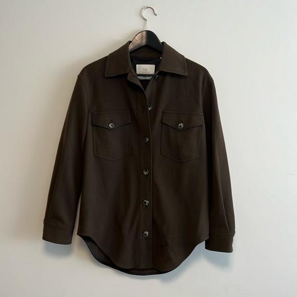 Aritzia mocha brown ganna jacket sz xxs worn once - Picture 1 of 10